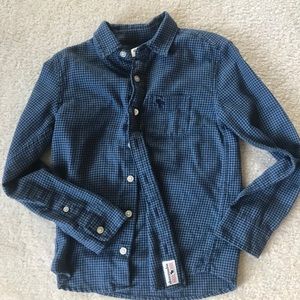 Boys Abercrombie button up shirt